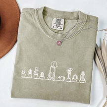 Dog and Plant Lady T-Shirt