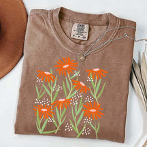 Boho Wildflower Aesthetic T-Shirt