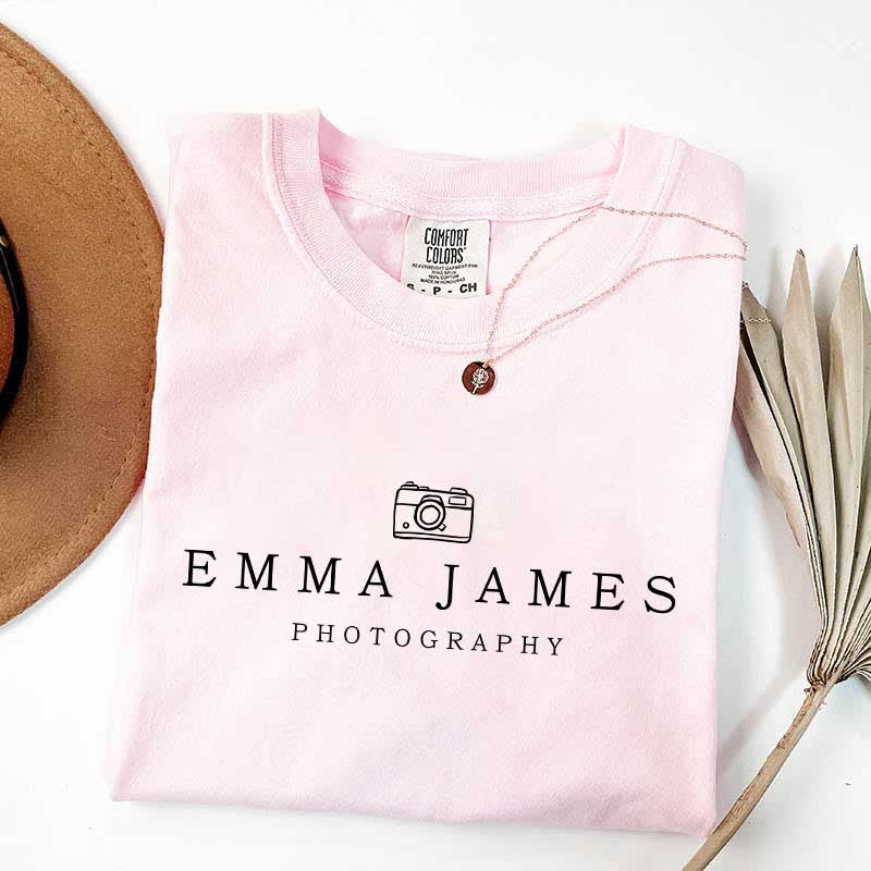 Personalized Photography T-Shirt