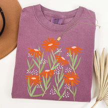 Boho Wildflower Aesthetic T-Shirt