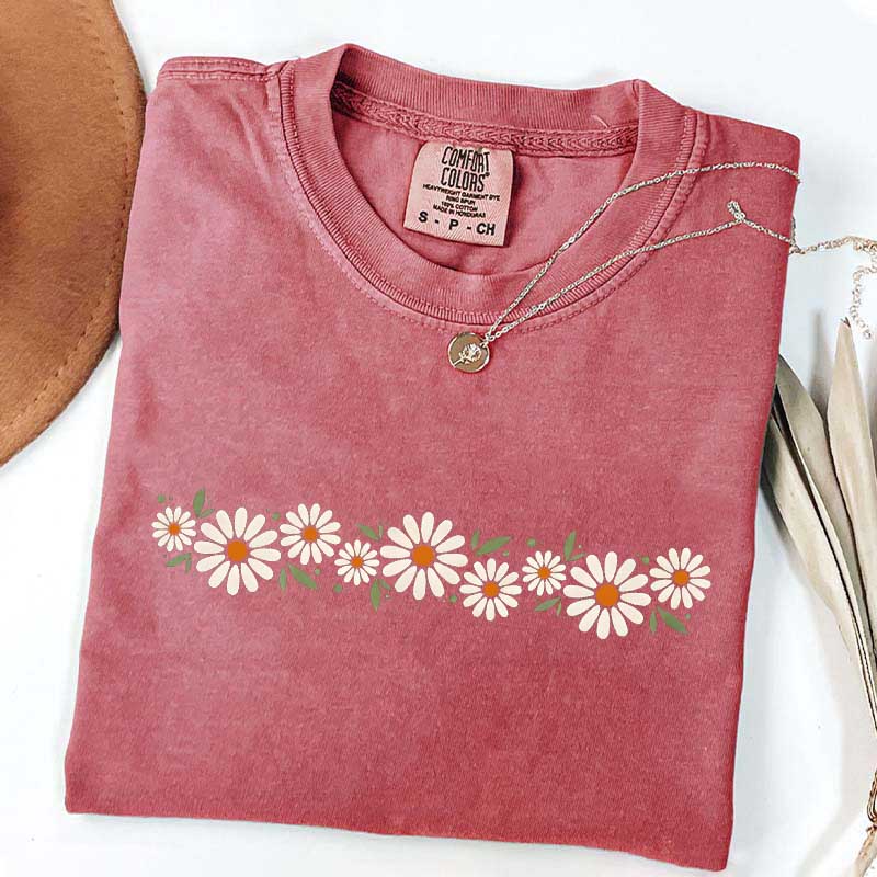 Daisy Cottagecore Wildflowers T-Shirt