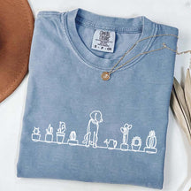 Dog and Plant Lady T-Shirt