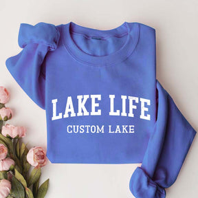 Personalized Lake Life Vacation Sweatshirt