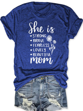 Elle est maman T-shirt