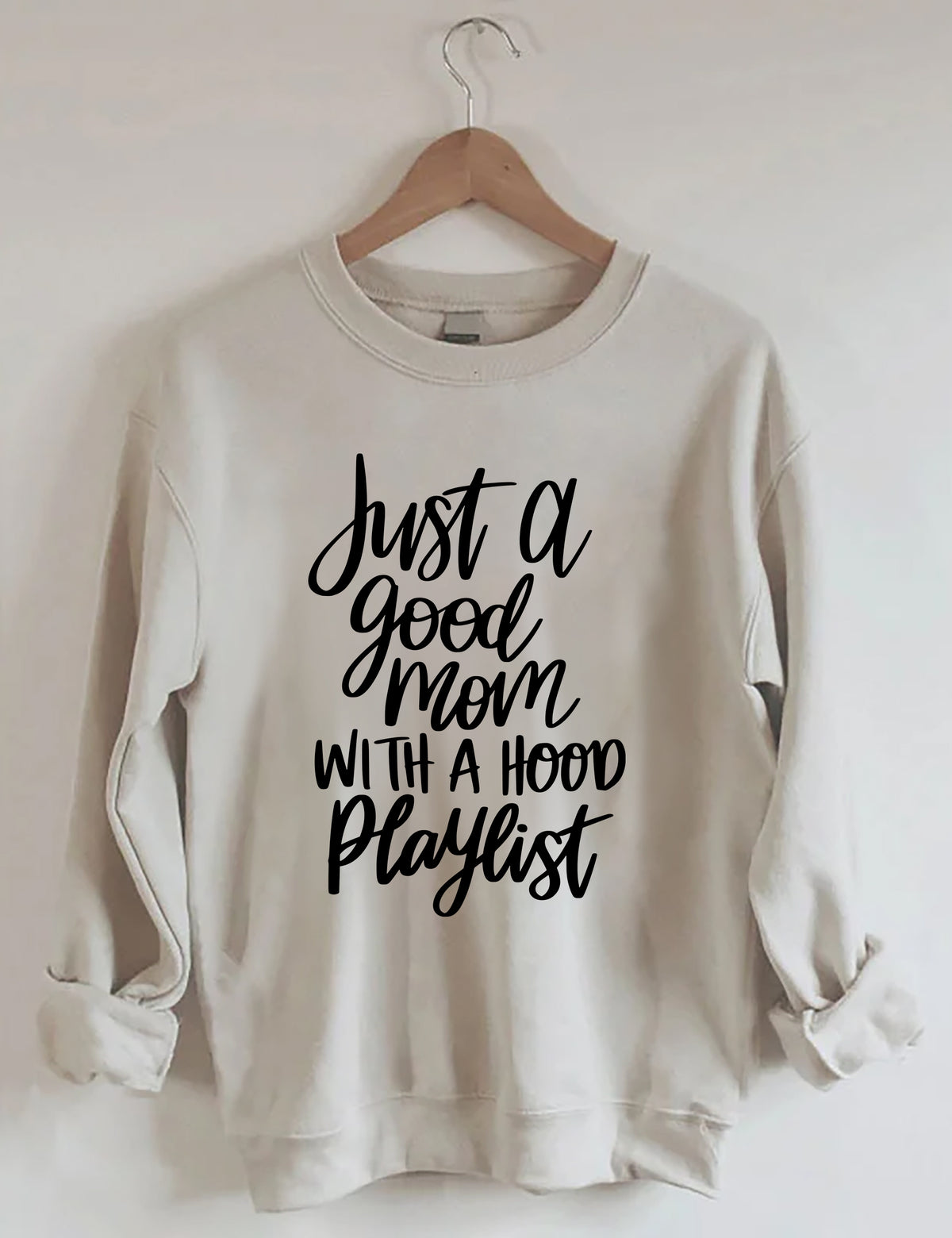Juste une bonne maman avec une capuche Playlist Sweatshirt