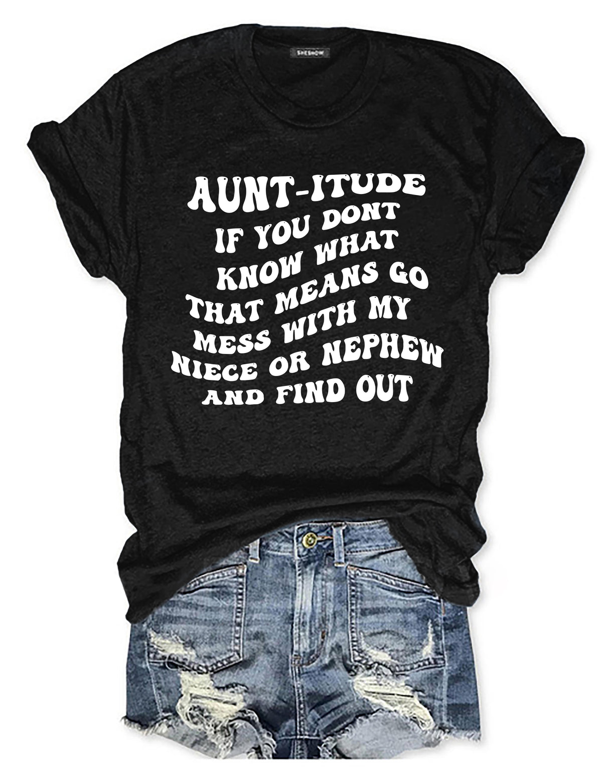 T-shirt tante-itude