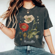 T-shirt Vintage Poppy