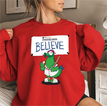 Philadelphia Phillies Believe Nachsaison 2023 Pullover