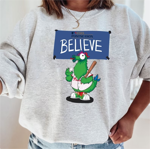 Philadelphia Phillies Believe Nachsaison 2023 Pullover