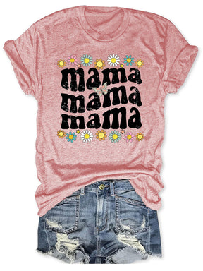 T-shirt Mama Flower