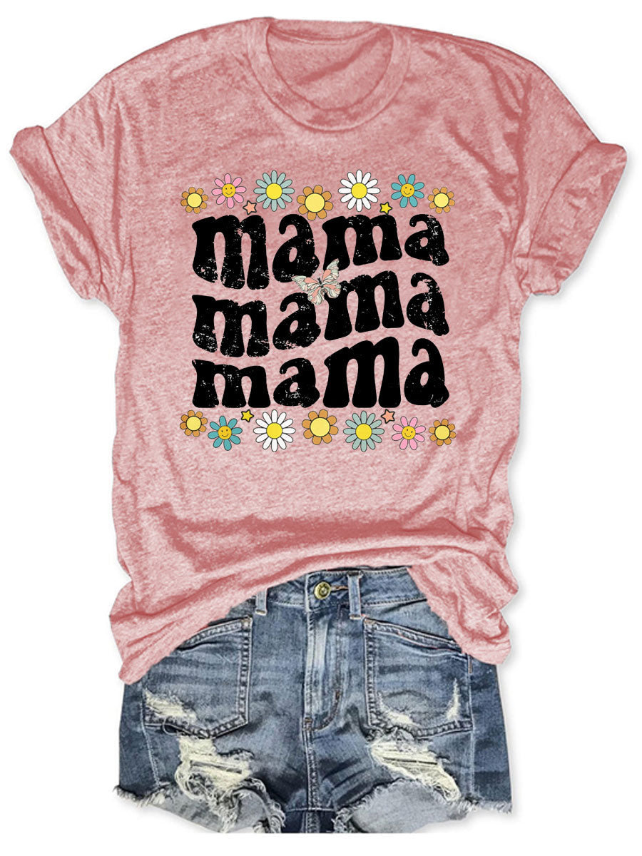 T-shirt Mama Flower