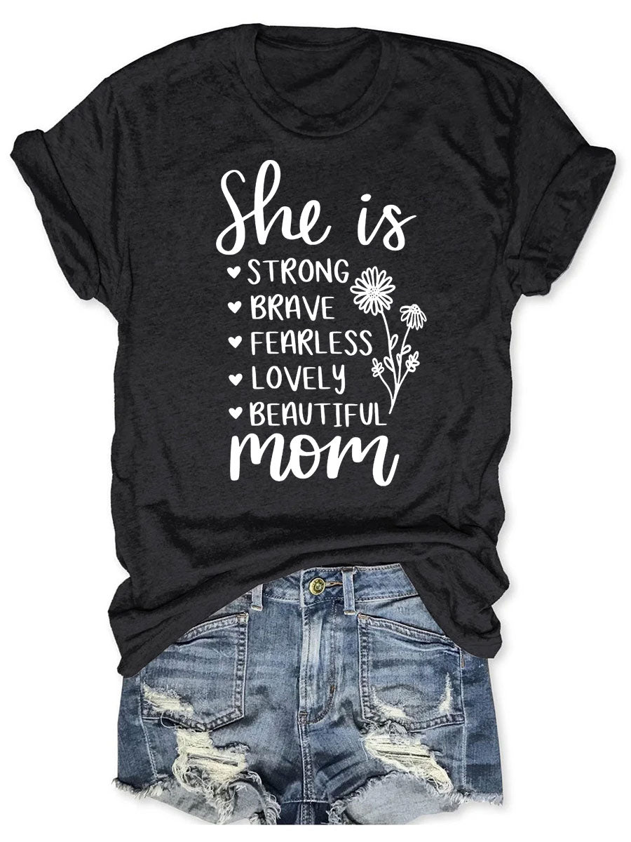 Elle est maman T-shirt