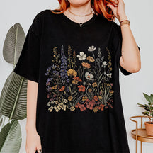 Vintage Wildflowers Garden Lover T-shirt