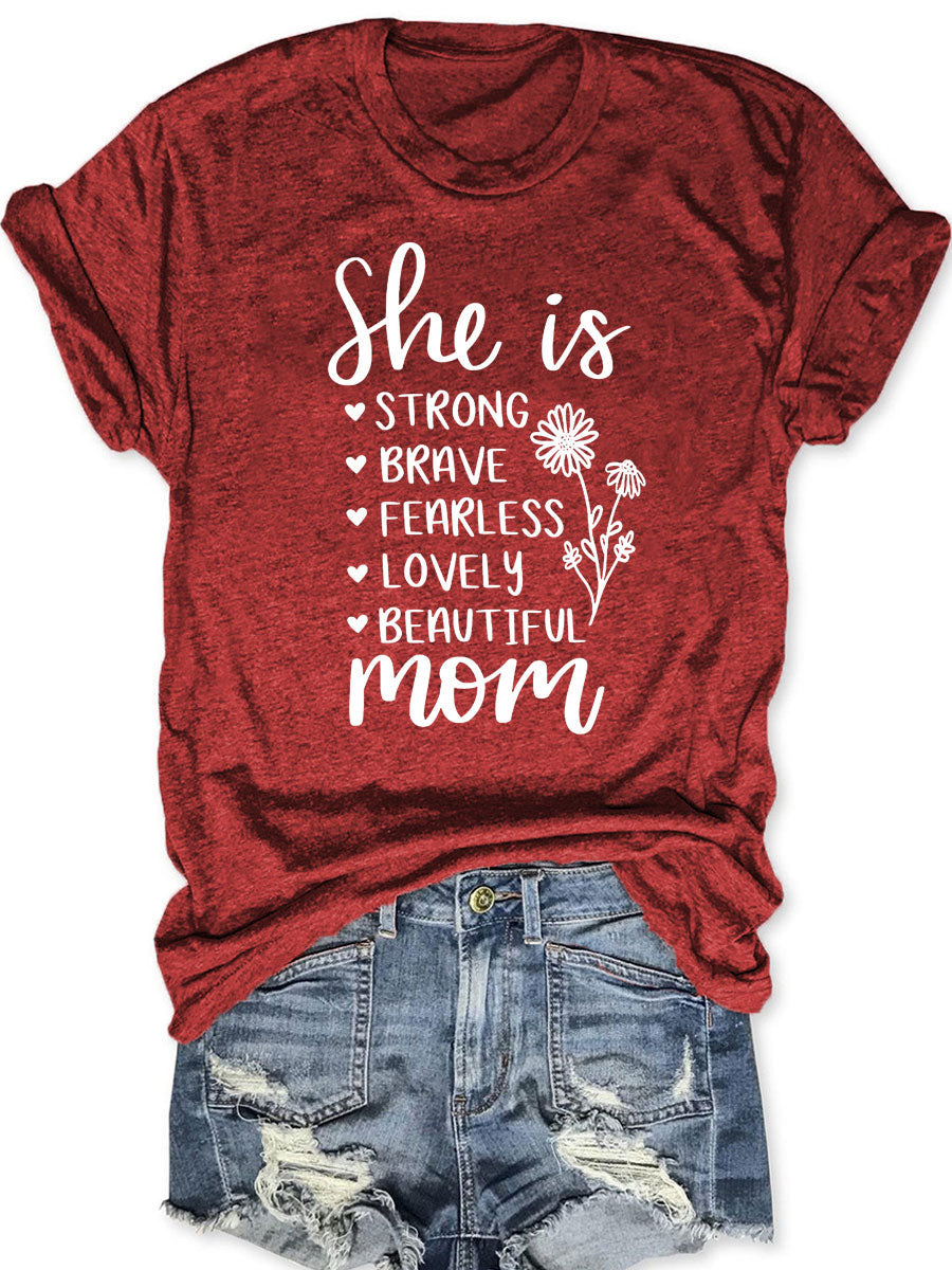 Elle est maman T-shirt