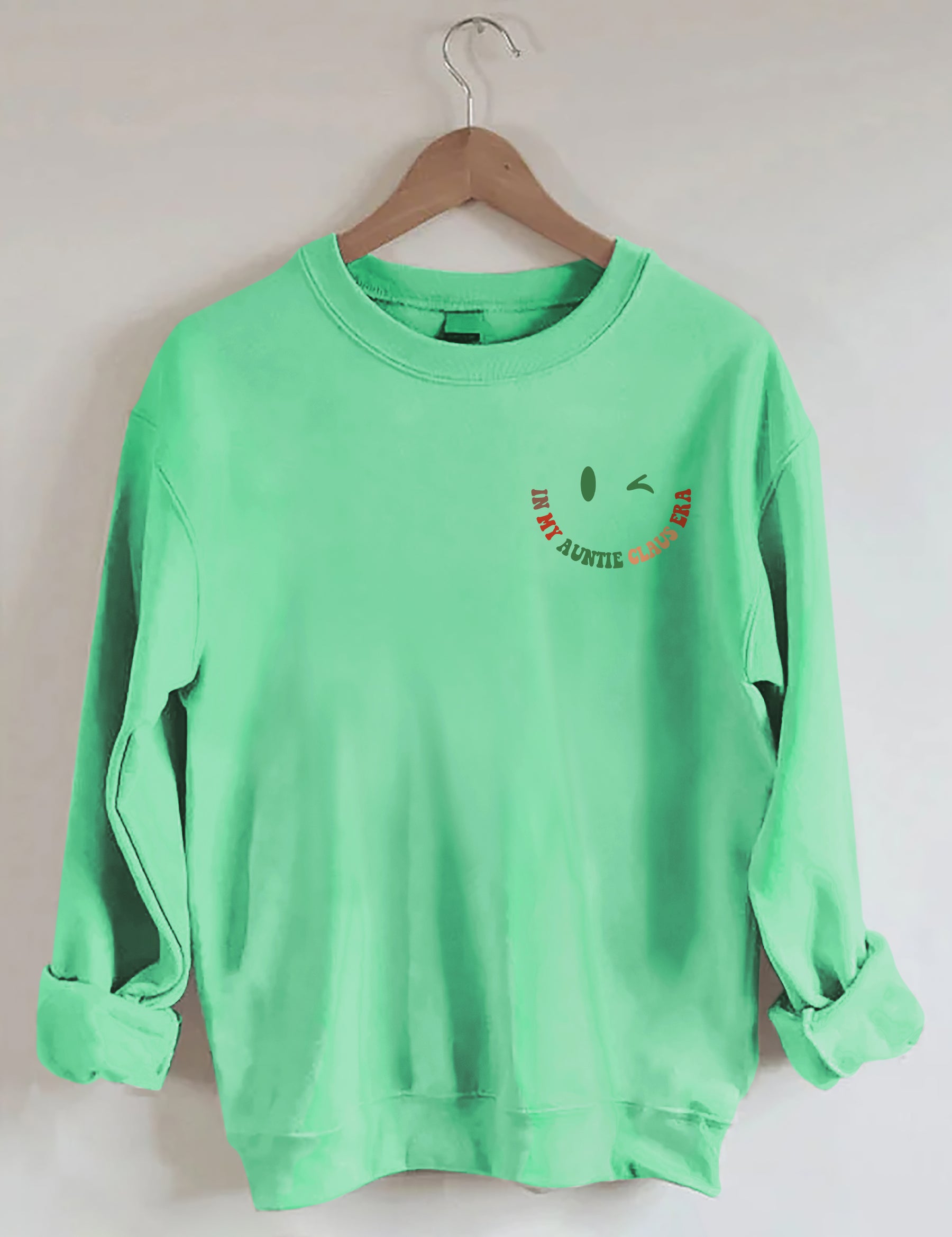 Dans ma tante Claus Sweatshirt
