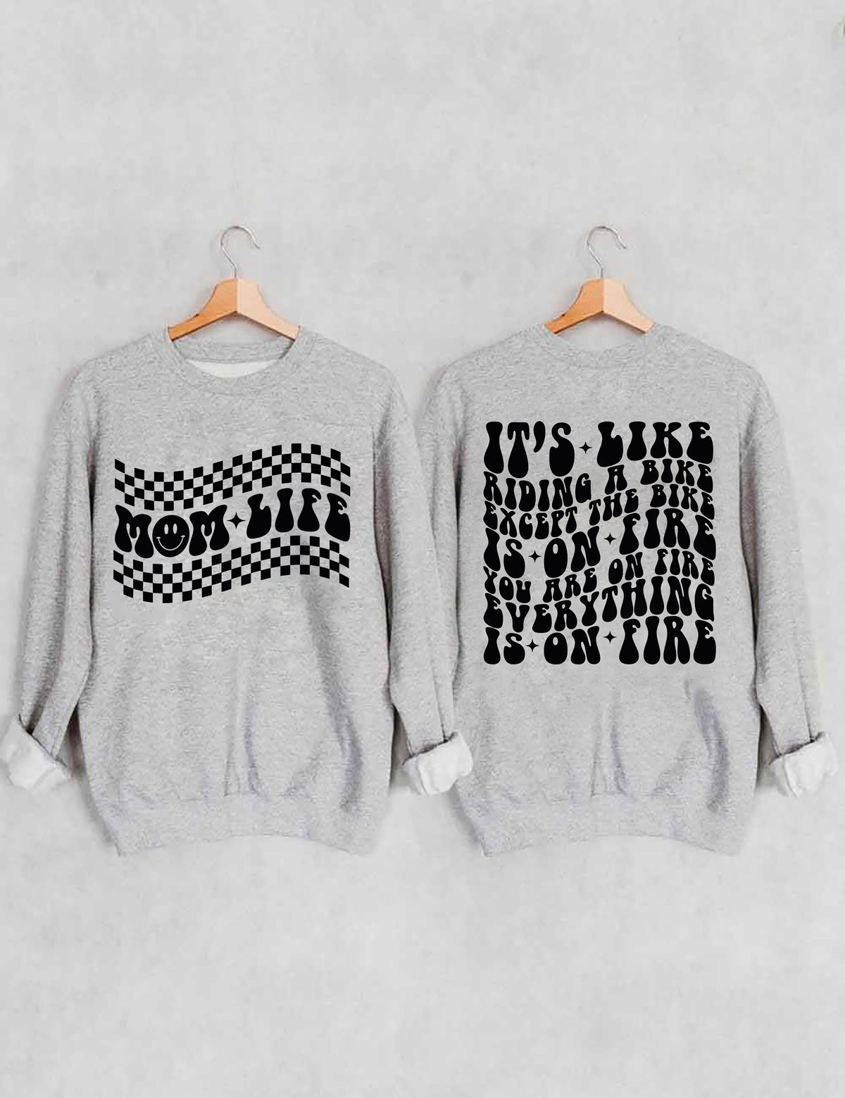 Sweat-shirt de vie de maman sarcastique