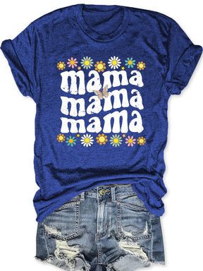 T-shirt Mama Flower