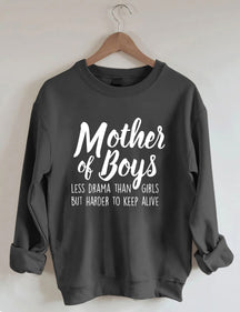 Mère de garçons Sweatshirt