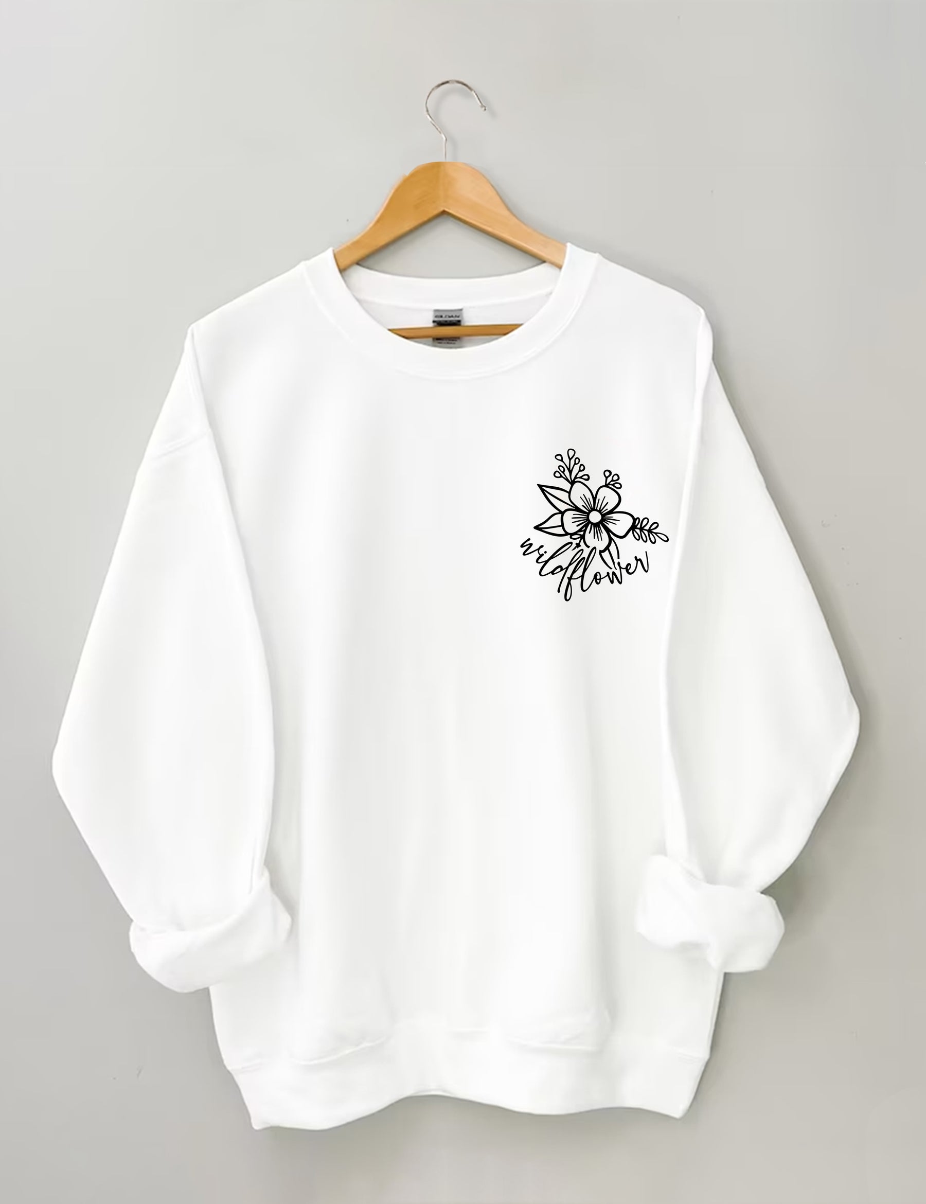 Comme des fleurs sauvages Sweat-shirt