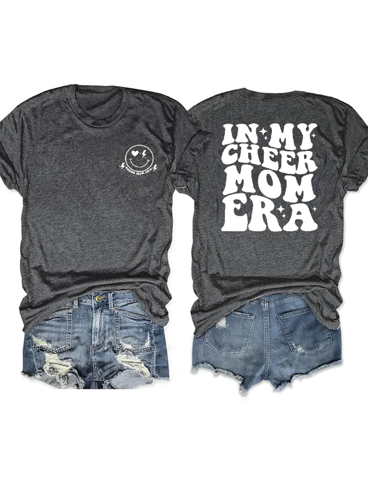 Dans mon T-shirt Cheer Mom Era
