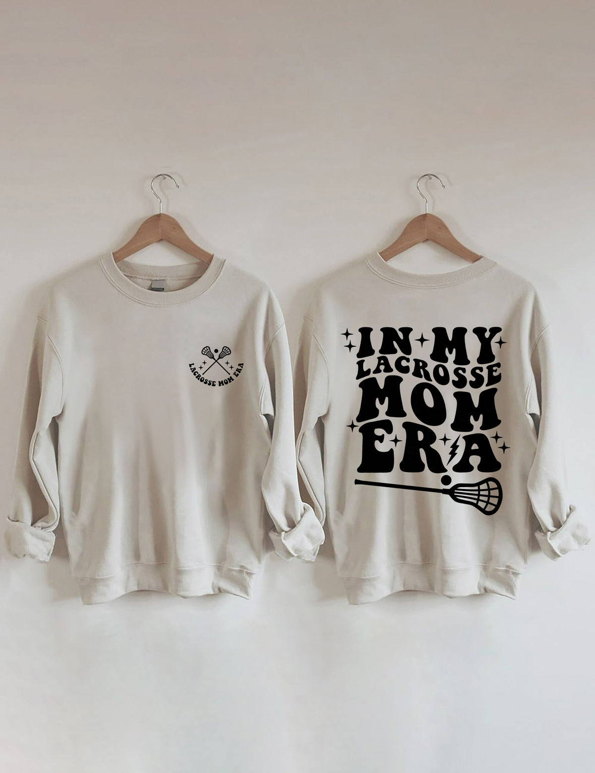 Dans mon Lacrosse Mom Era Sweatshirt