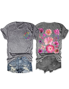 T-shirt Boho Wildflower