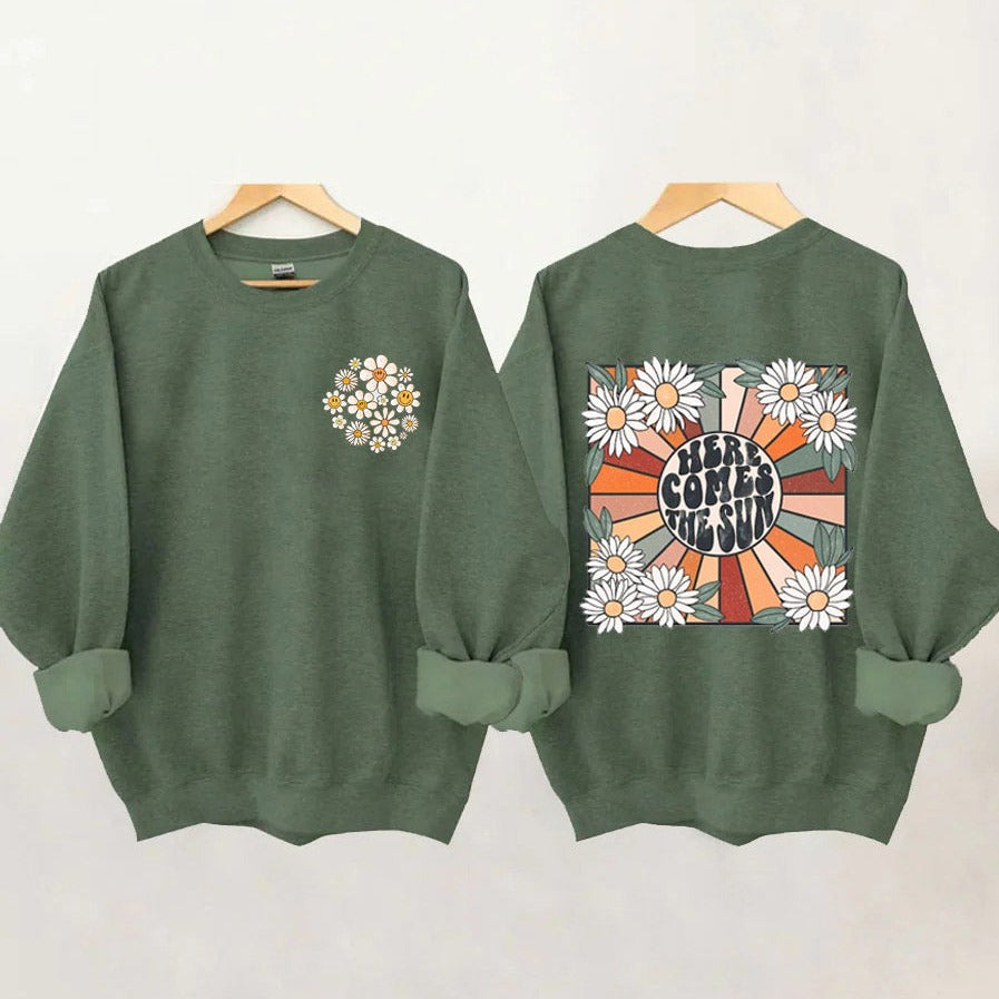 Here Comes The Sun Boho Sweatshirt