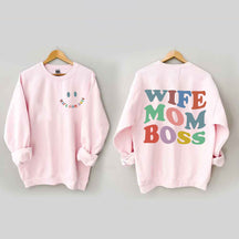 Épouse Maman Patron Sweatshirt