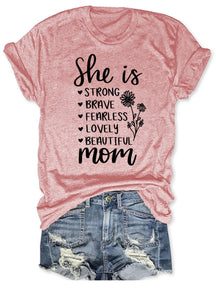 Elle est maman T-shirt