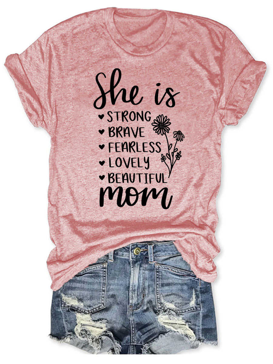 Elle est maman T-shirt