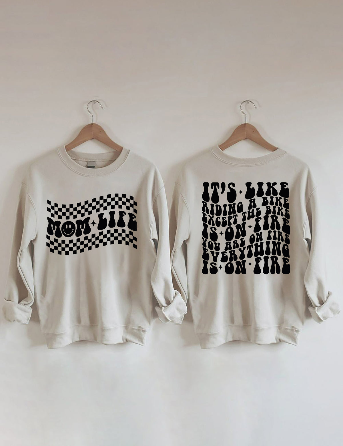 Sweat-shirt de vie de maman sarcastique