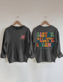 Schwester Tante Legend Sweatshirt 