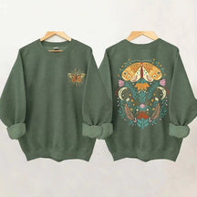 Celestial Moth Butterfly Sweatshirt