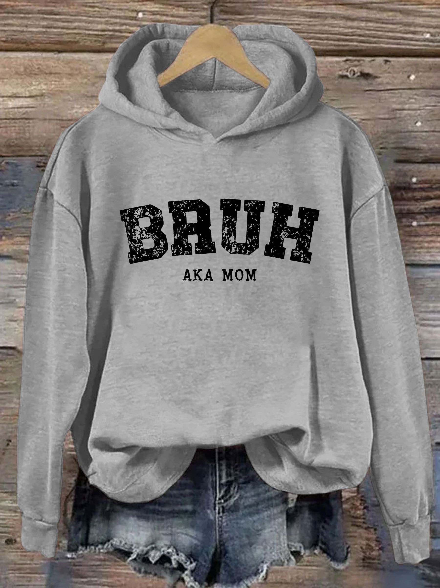 Bruh AKA Mom Sweat à capuche