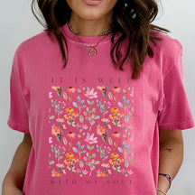 Vintage Floral Christian T-Shirt