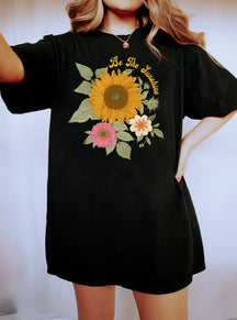 Tournesol Chemise Confort Couleurs Floral Tee