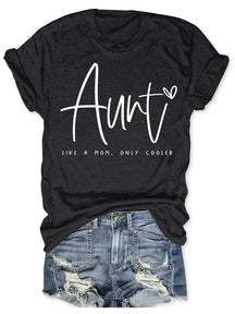 Tante comme une maman seulement T-shirt refroidi