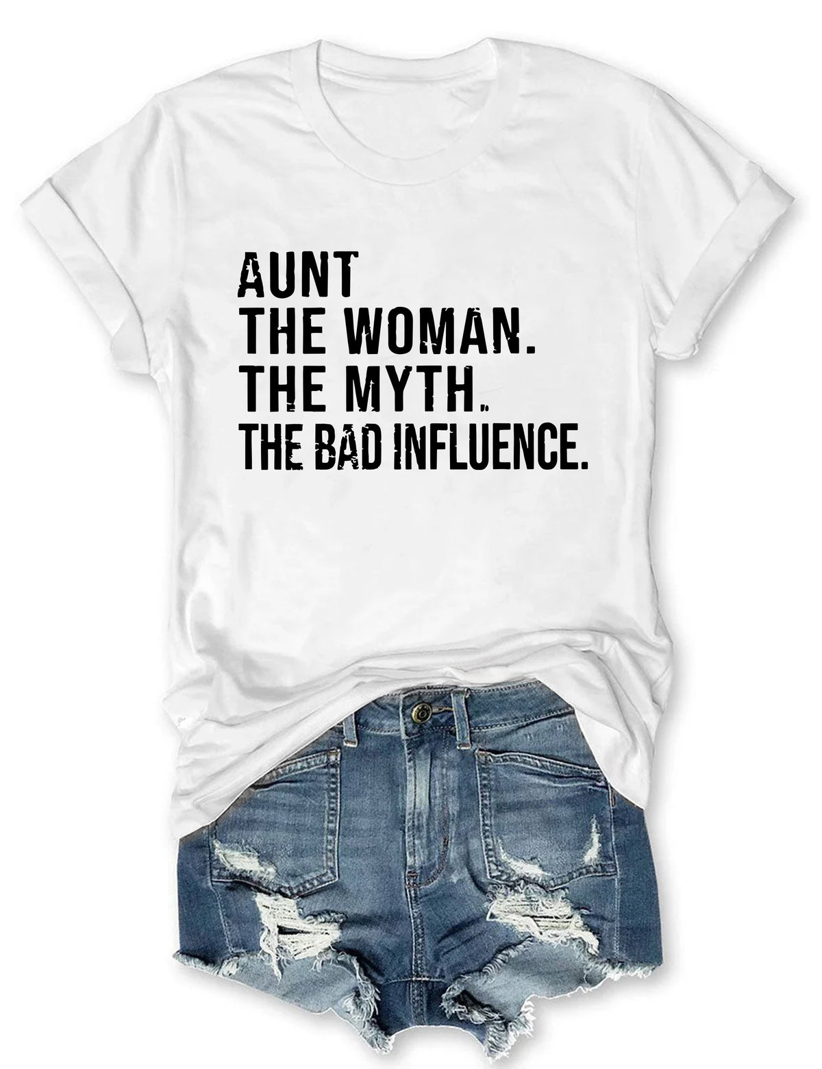 Tante Les Femmes Le Mythe La Mauvaise Influence T-Shirt Manches courtes