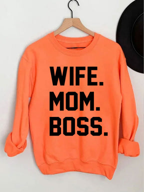 Épouse Maman Patron Sweatshirt