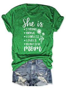 Elle est maman T-shirt