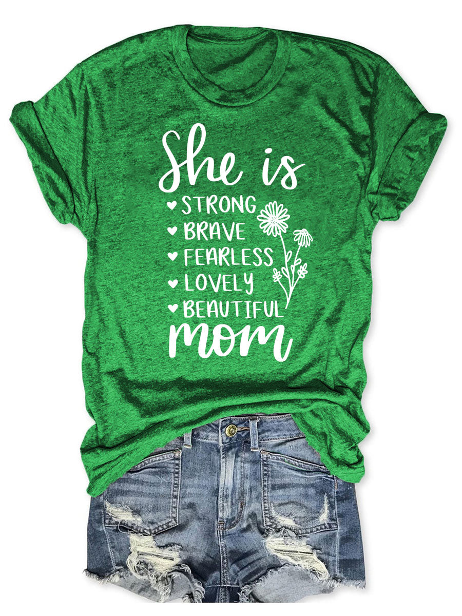 Elle est maman T-shirt