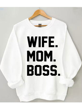 Épouse Maman Patron Sweatshirt