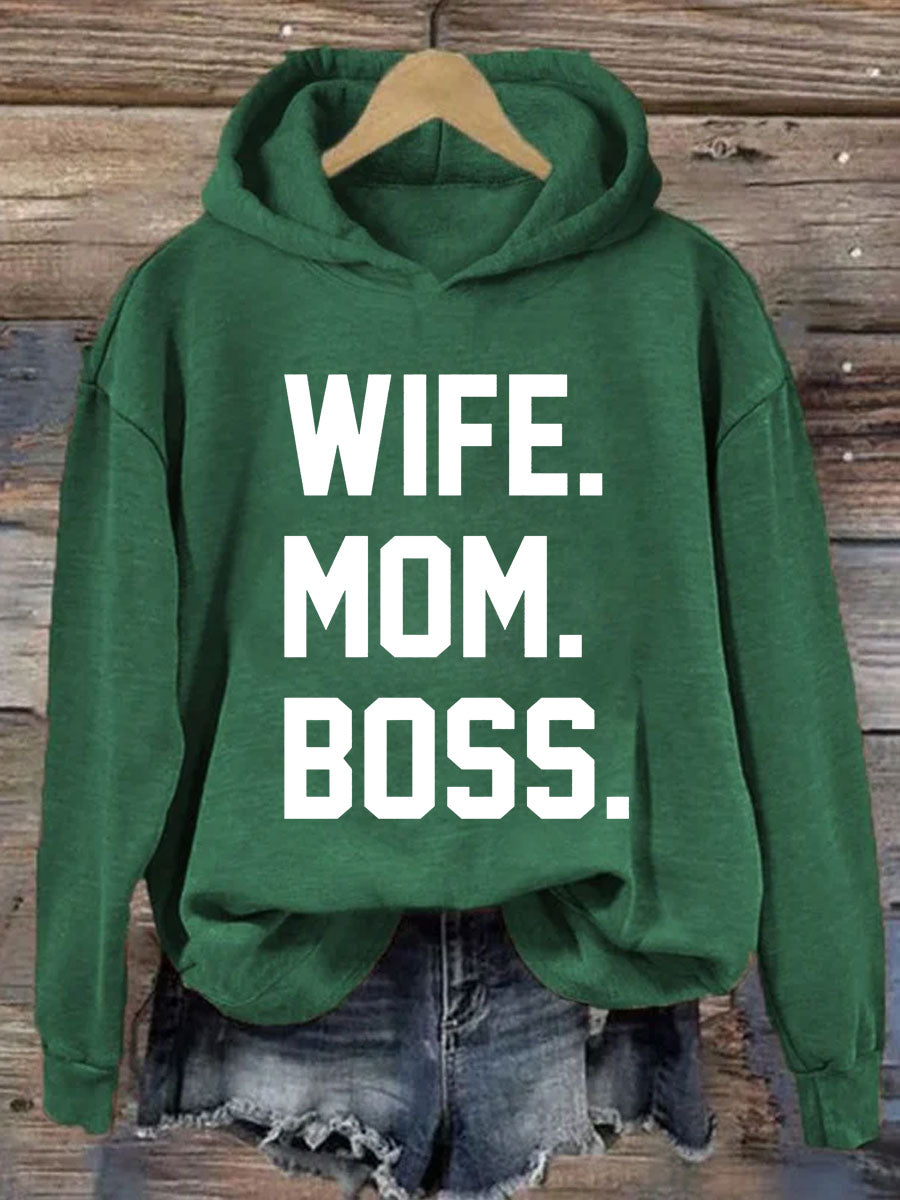 Femme Maman Boss Hoodie