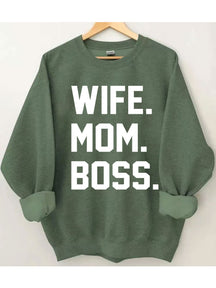Épouse Maman Patron Sweatshirt
