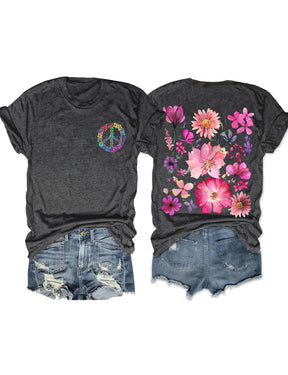 T-shirt Boho Wildflower
