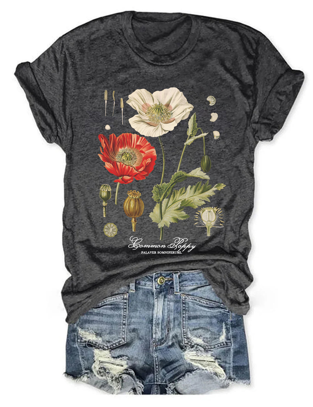 Vintage Poppy T-shirt