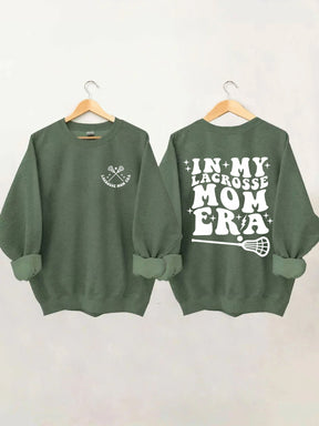 Dans mon Lacrosse Mom Era Sweatshirt