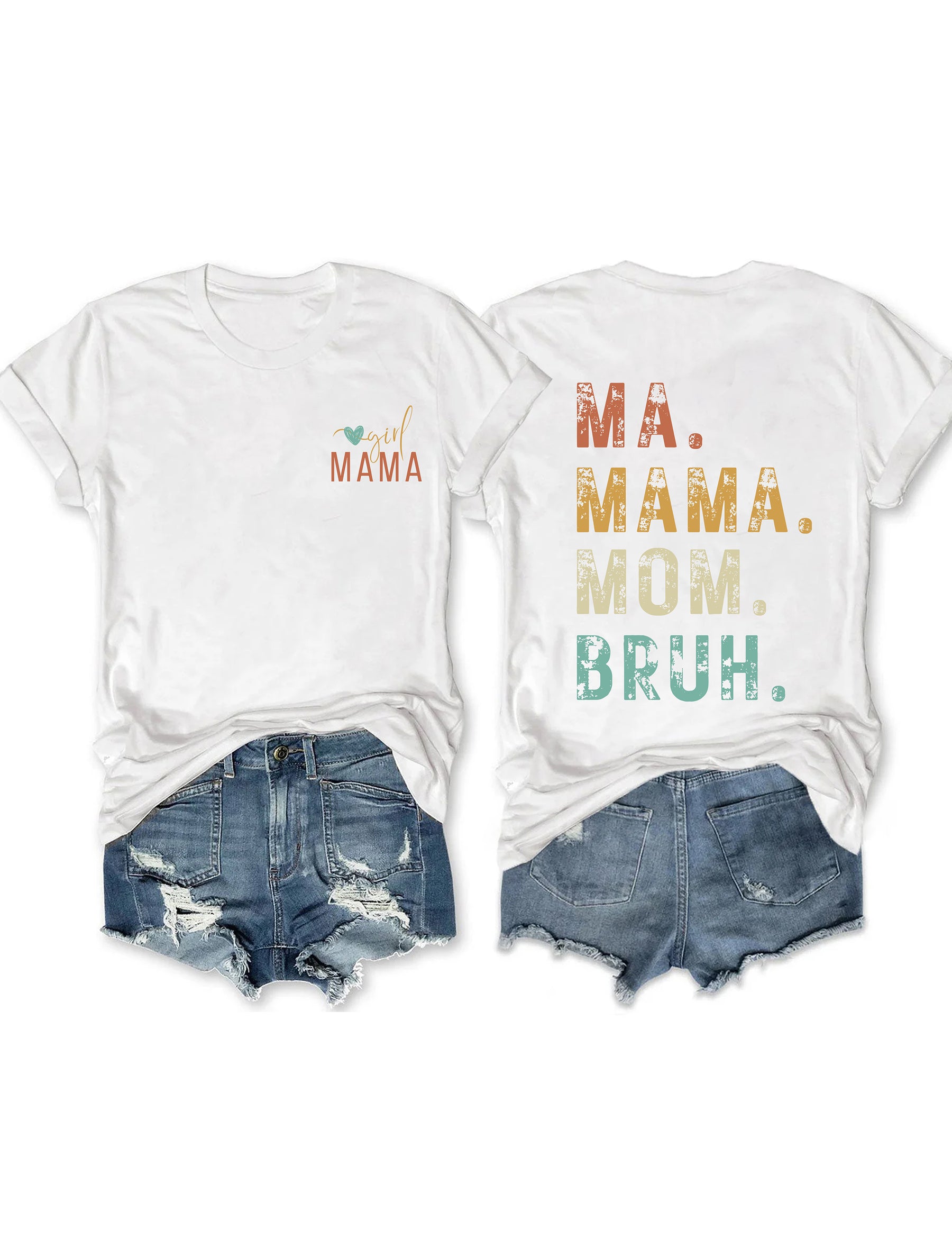 Ma Mama Mom Bruh T-shirt