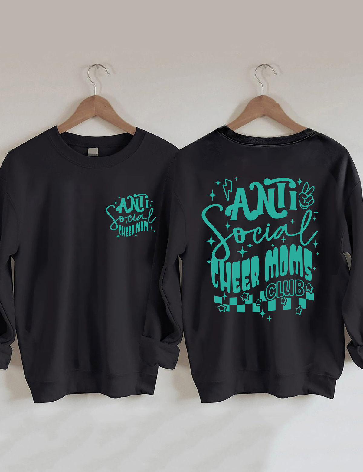 Antisoziales Cheer Moms Club Sweatshirt 