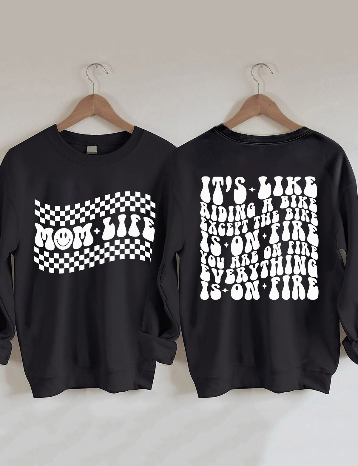 Sweat-shirt de vie de maman sarcastique